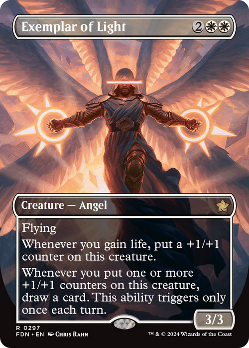 Exemplar of Light (Borderless) (FDN-297) - Foundations Foil