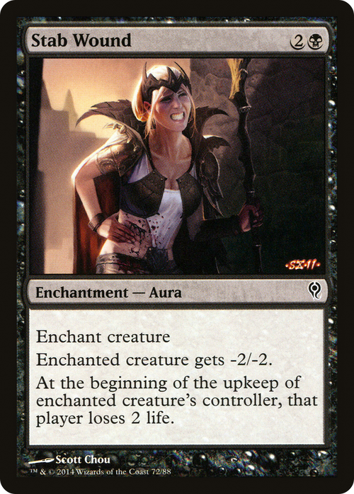 Stab Wound (DDM-072) - Duel Decks: Jace vs. Vraska