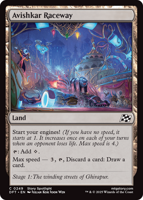 Avishkar Raceway (DFT-249) - Aetherdrift Foil