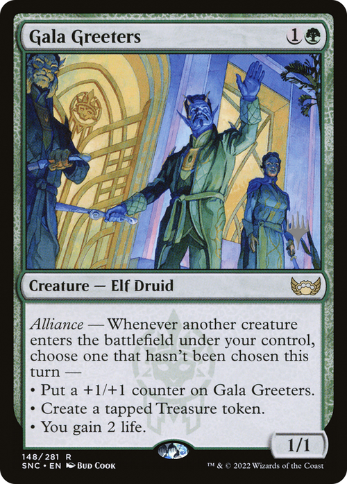 Gala Greeters (PPSNC-148) - Streets of New Capenna Promos Foil