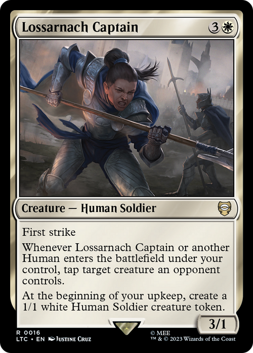 Lossarnach Captain (LTC-016) - Tales of Middle-earth Commander