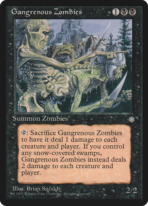 Gangrenous Zombies (ICE-) - Ice Age