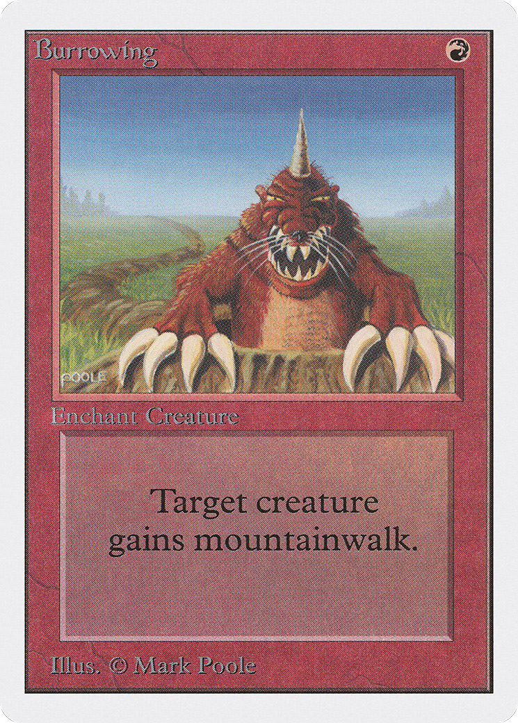 Burrowing (2ED-) - Unlimited Edition