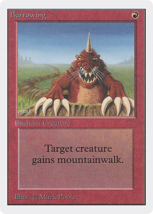 Burrowing (2ED-) - Unlimited Edition