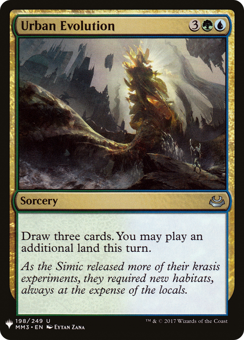 Urban Evolution (LIST-MM3-198) - The List