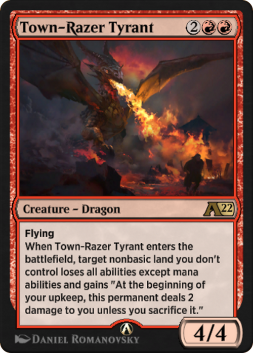 Town-Razer Tyrant (Y22-045) - Alchemy: Innistrad