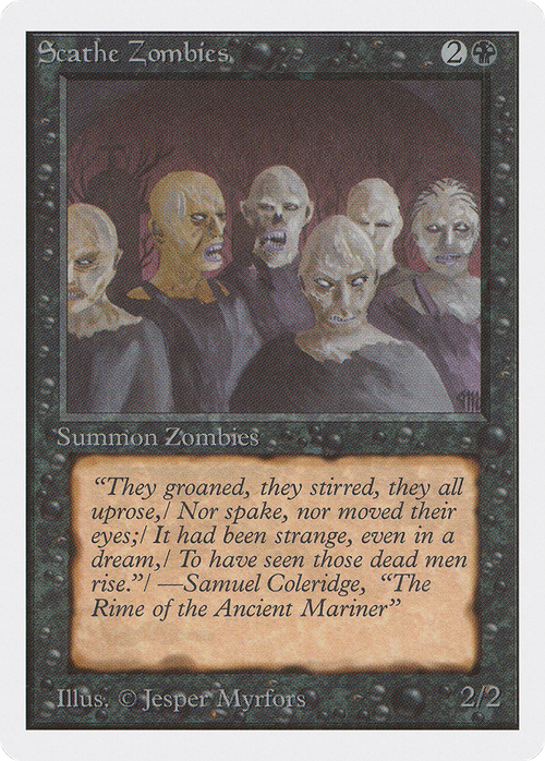 Scathe Zombies (2ED-) - Unlimited Edition