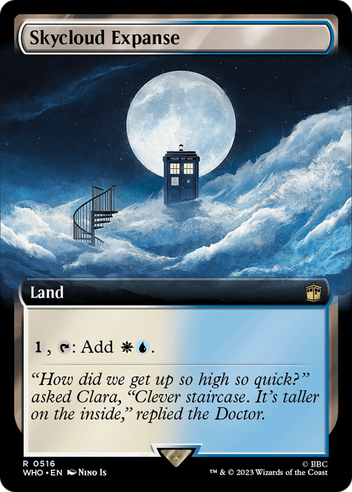 Skycloud Expanse (Extended Art) (WHO-516) - Doctor Who: (Extended Art)