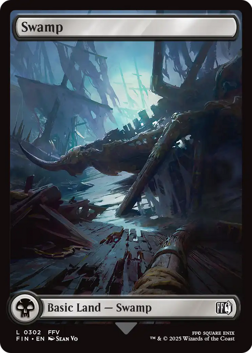 Swamp (0302) (FIN-302) - FINAL FANTASY Foil