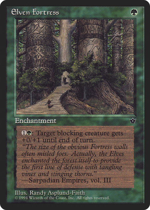 Elven Fortress (Asplund-Faith) (FEM-) - Fallen Empires