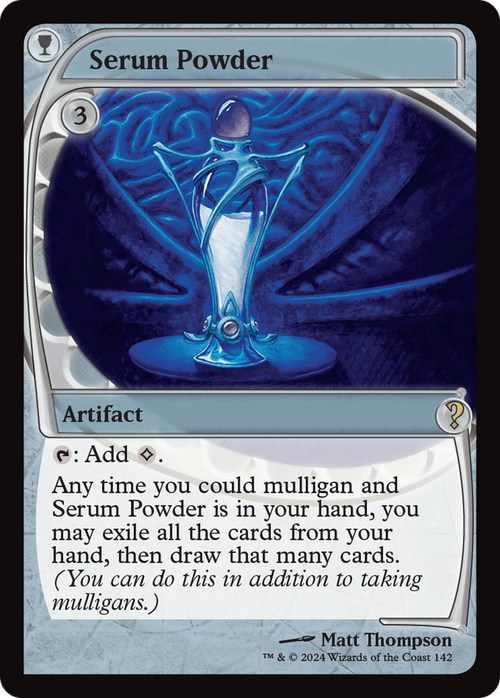 Serum Powder (Future Sight) (MB2-142) - Mystery Booster 2