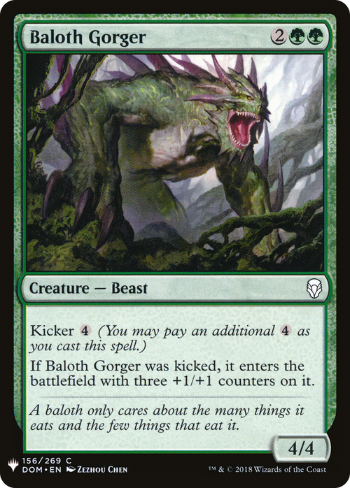 Baloth Gorger (LIST-DOM-156) - The List