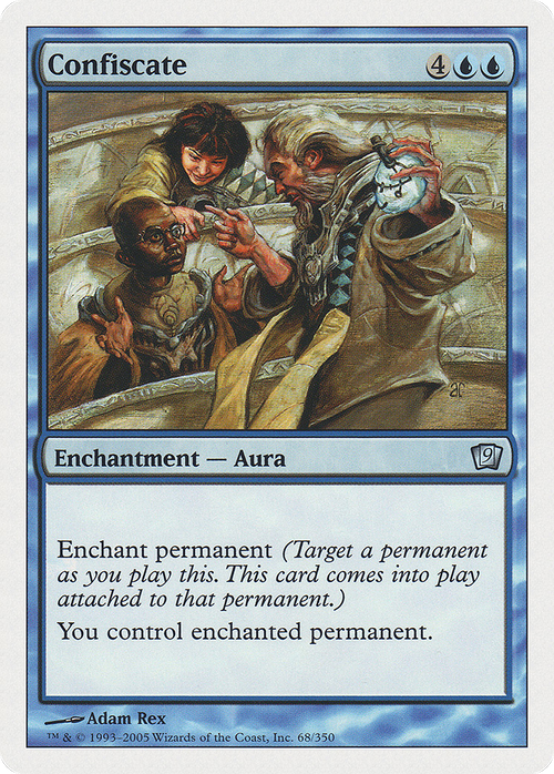 Confiscate (9ED-068) - 9th Edition Foil