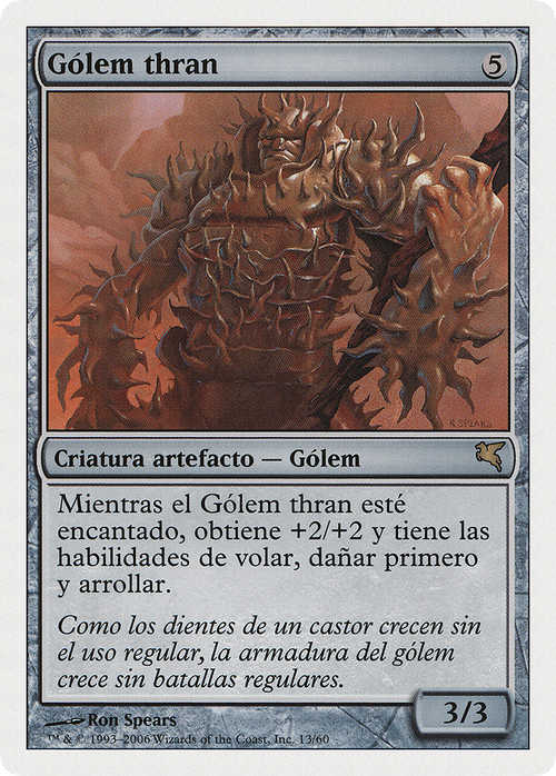 Thran Golem (Italian) - "Golem Thran" (PSAL-G13) - Salvat 2005