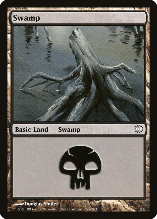 Swamp (377) (CTD-377) - Coldsnap Theme Decks