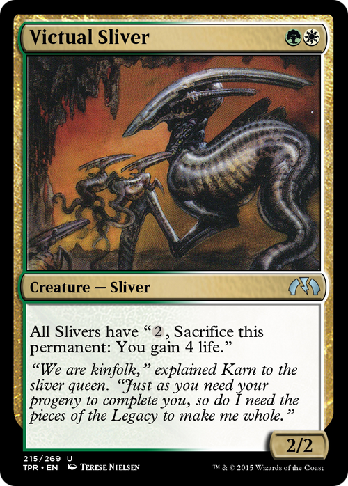 Victual Sliver (TPR-215) - Tempest Remastered Foil