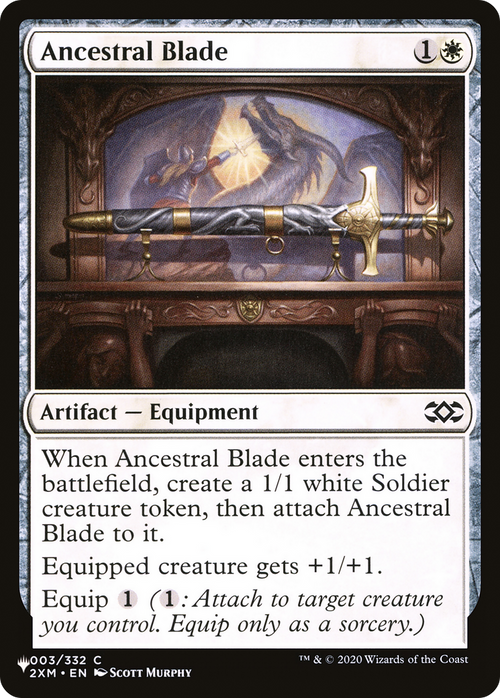 Ancestral Blade (LIST-003/332) - The List