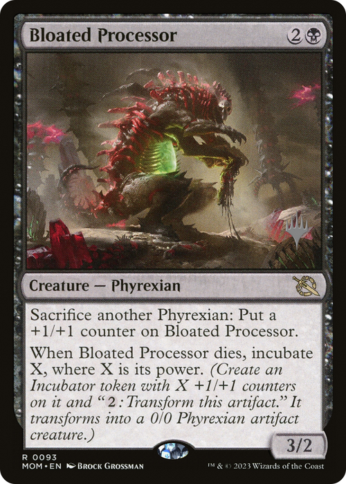 Bloated Processor (PPMOM-093) - March of the Machine Promos Foil