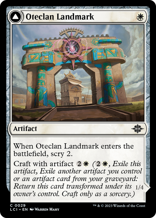 Oteclan Landmark (LCI-029) - The Lost Caverns of Ixalan