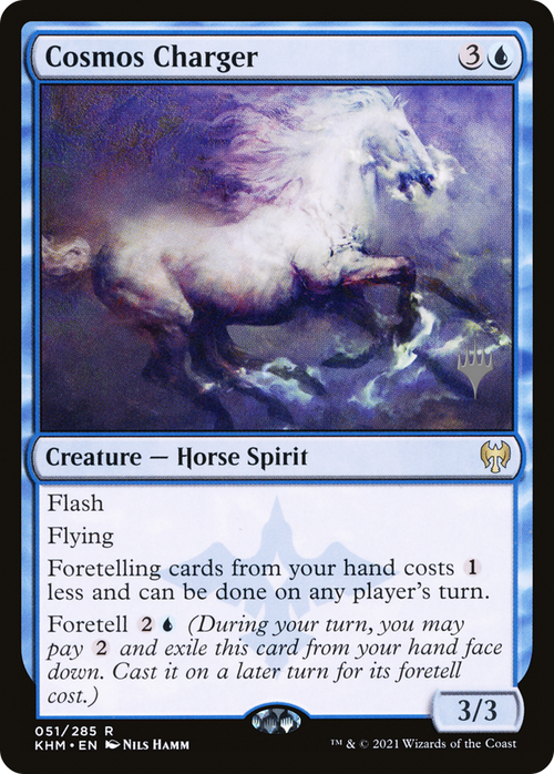 Cosmos Charger (PPKHM-51P) - Kaldheim Promos Foil