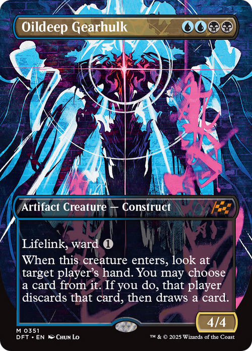 Oildeep Gearhulk (Borderless) (DFT-351) - Aetherdrift Foil