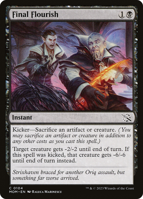 Final Flourish (MOM-104) - March of the Machine