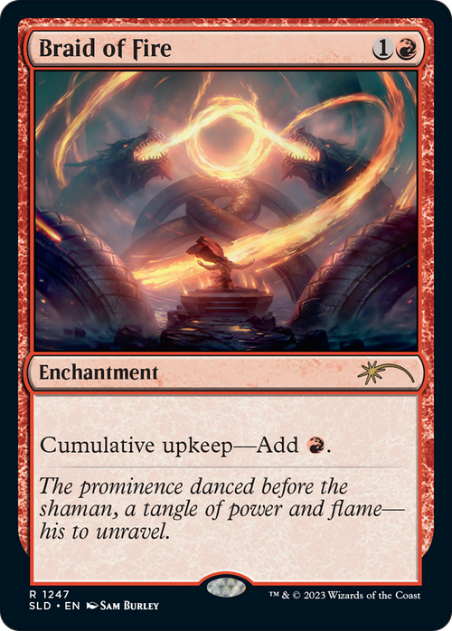 Braid of Fire (1247) (SLD-1247) - Secret Lair Drop