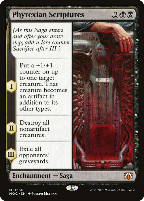 Phyrexian Scriptures (MOC-266) - March of the Machine Commander