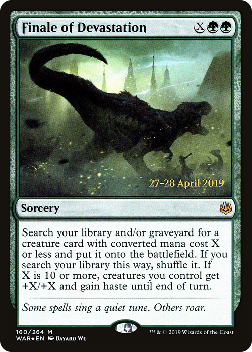 Finale of Devastation (PRE-160S) - War of the Spark Promos Foil