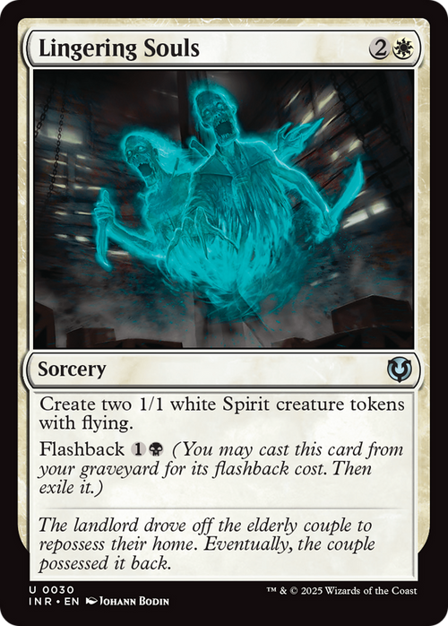 Lingering Souls (INR-030) - Innistrad Remastered Foil