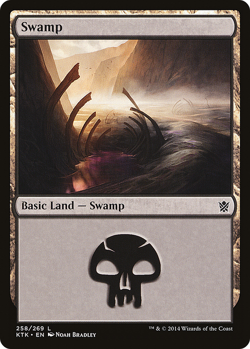 Swamp (258) (KTK-258) - Khans of Tarkir