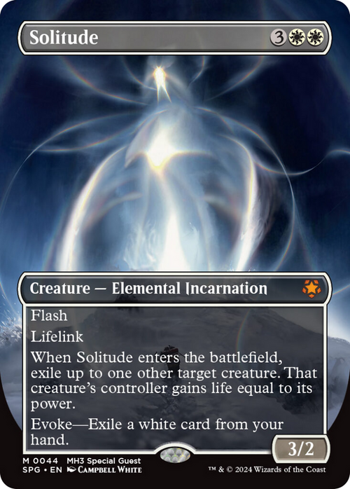 Solitude (Borderless) (SPG-044) - Special Guests Foil