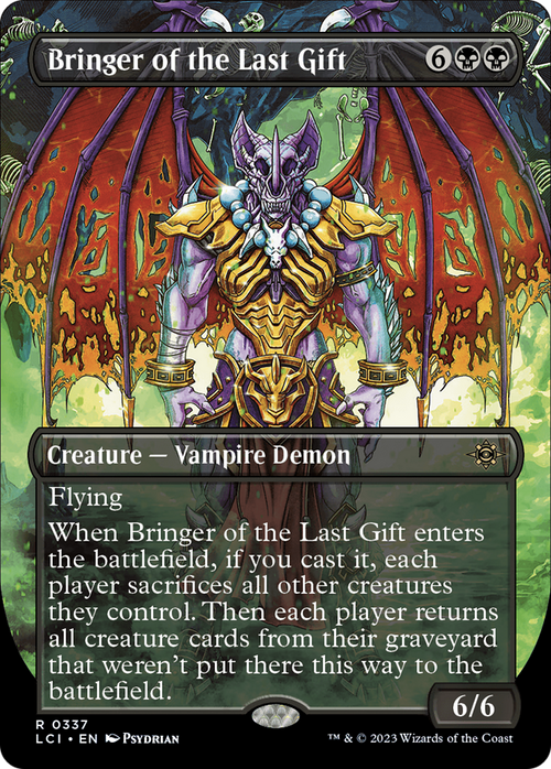 Bringer of the Last Gift (Borderless) (LCI-337) - The Lost Caverns of Ixalan