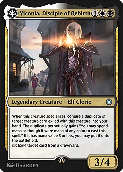 Viconia, Disciple of Rebirth (HBG-11W) - Alchemy Horizons: Baldur's Gate