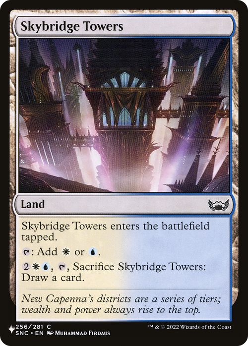 Skybridge Towers (LIST-SNC-256) - The List