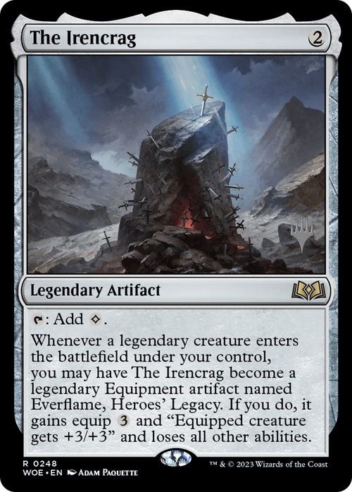 The Irencrag (PPWOE-248) - Wilds of Eldraine Promos