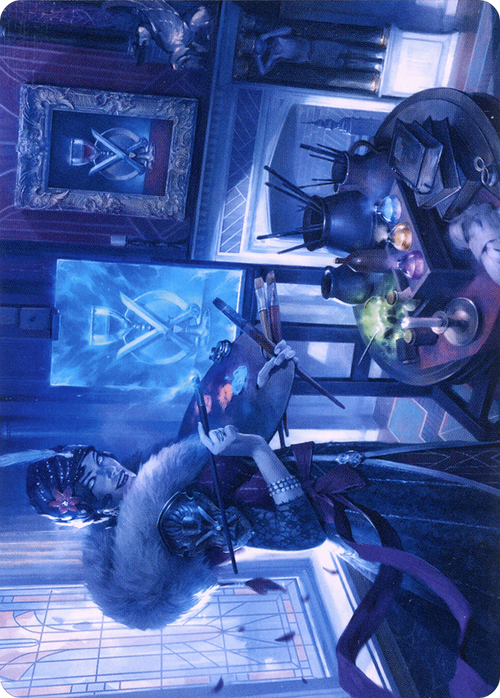 Flawless Forgery // Flawless Forgery (ASNC-054) - New Capenna Art Series (Borderless)