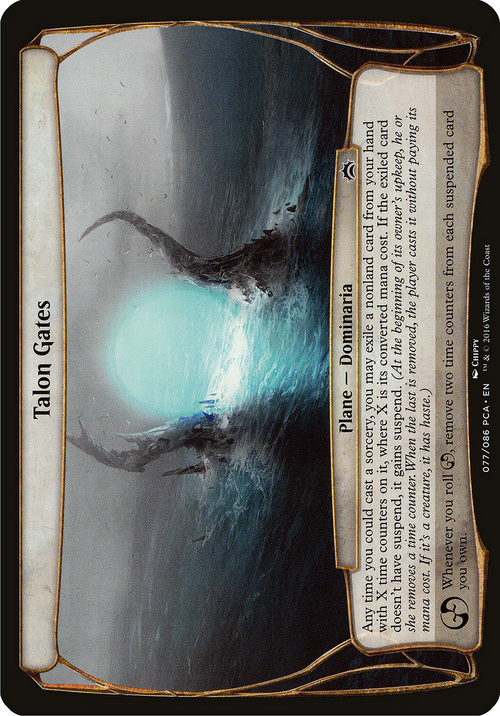 Talon Gates (Planechase Anthology) (OVER-077) - Planechase Anthology Planes
