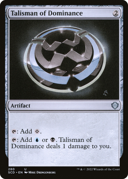 Talisman of Dominance (SCD-280) - Starter Commander Decks