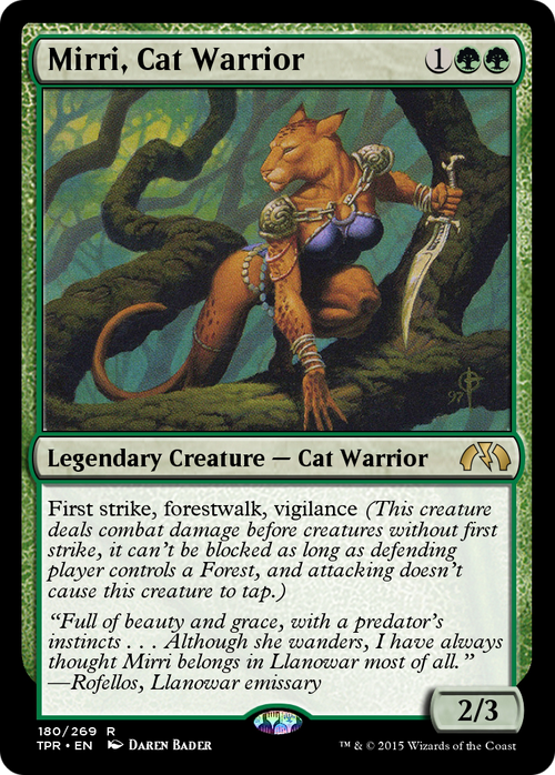 Mirri, Cat Warrior (TPR-180) - Tempest Remastered