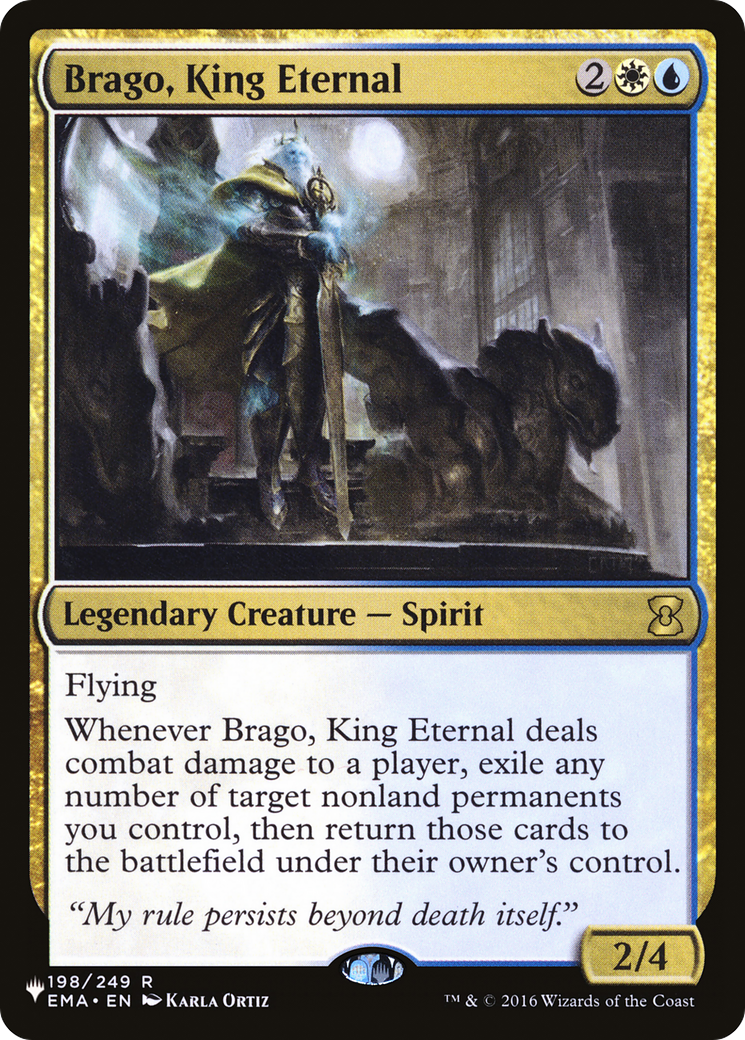 Brago, King Eternal (LIST-198/249) - The List