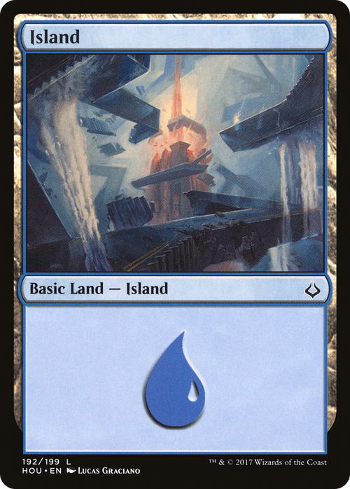 Island (192) (HOU-192) - Hour of Devastation Foil