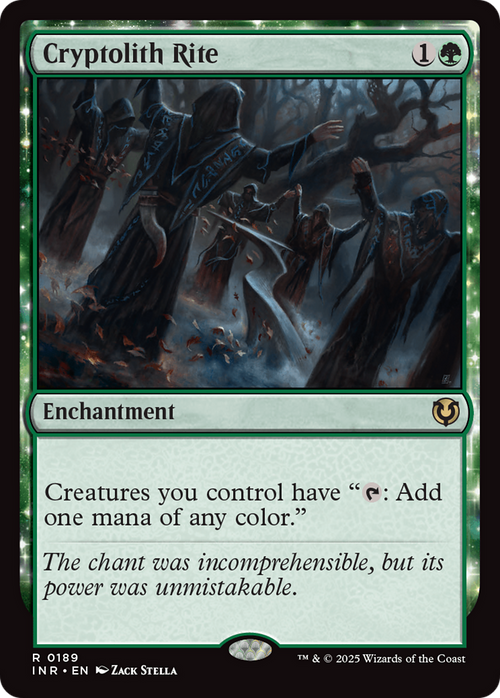Cryptolith Rite (INR-189) - Innistrad Remastered: (enchantment)