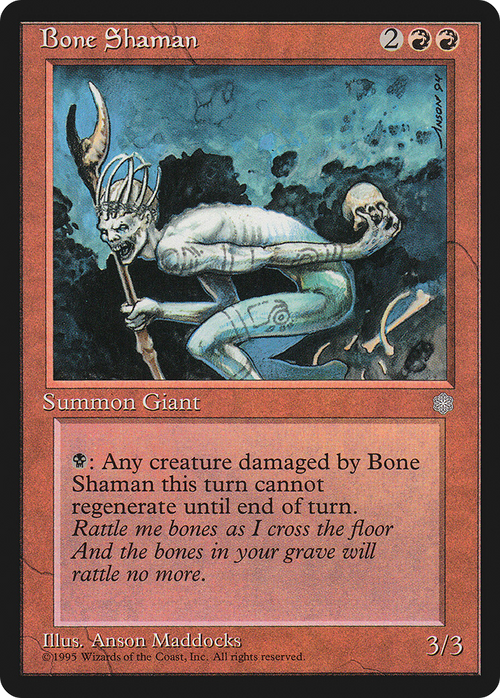 Bone Shaman (ICE-) - Ice Age
