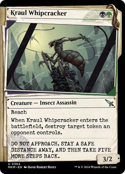 Kraul Whipcracker (Showcase) (MKM-364) - Murders at Karlov Manor: (Showcase)