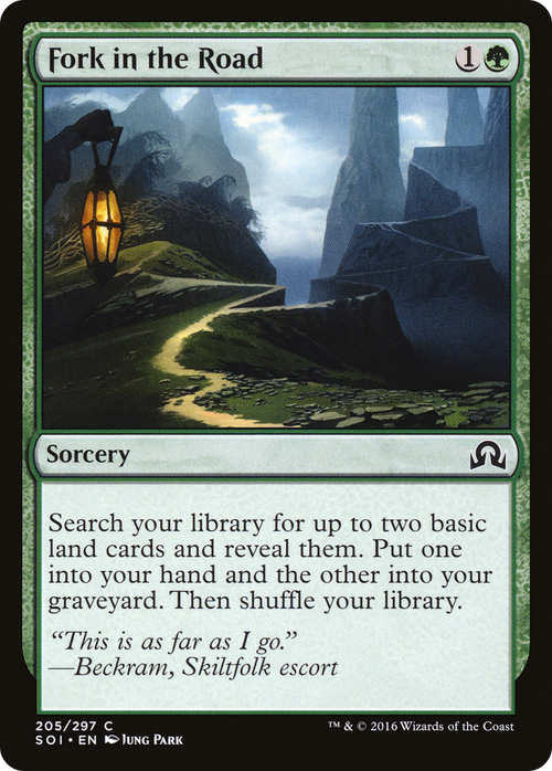Fork in the Road (SOI-205) - Shadows over Innistrad