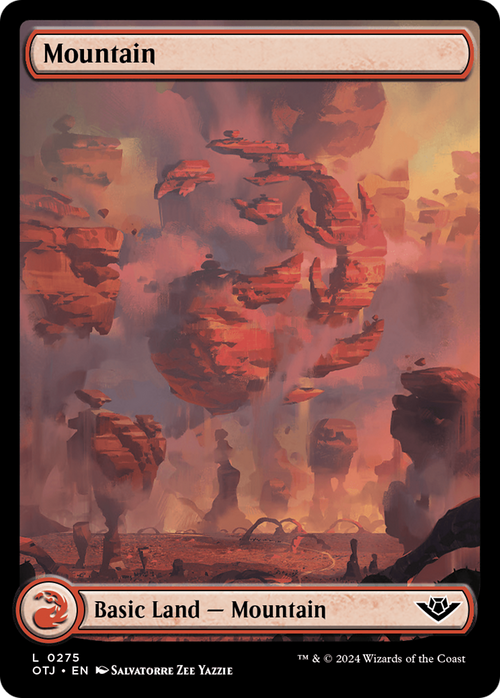 Mountain (0275) (OTJ-275) - Outlaws of Thunder Junction Foil