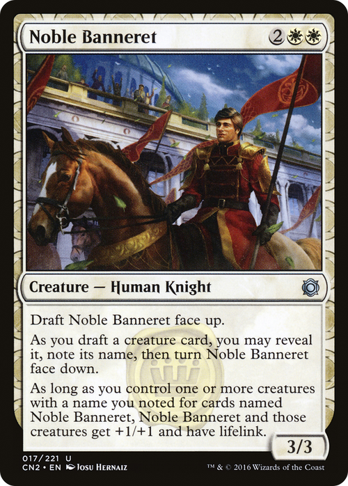 Noble Banneret (CN2-017) - Conspiracy: Take the Crown: (draft)