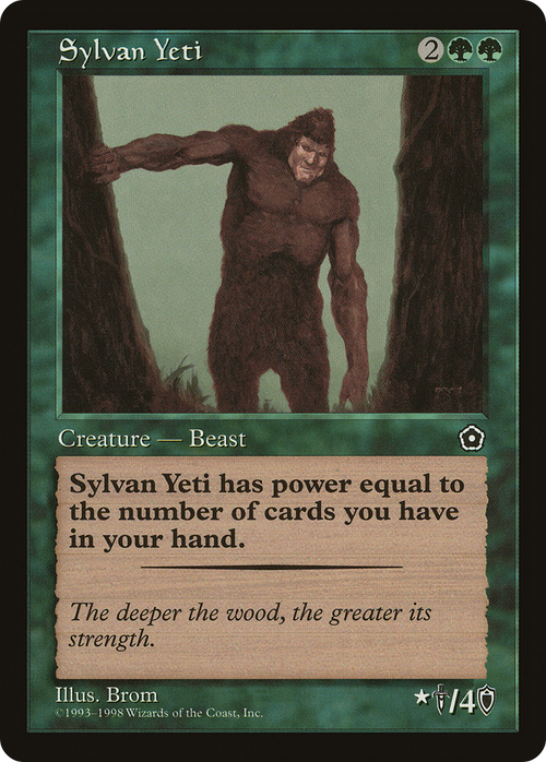 Sylvan Yeti (P02-) - Portal Second Age