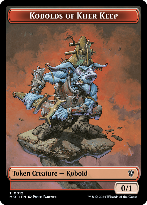 Kobolds of Kher Keep (TMKC-012) - Murders at Karlov Manor Commander Tokens